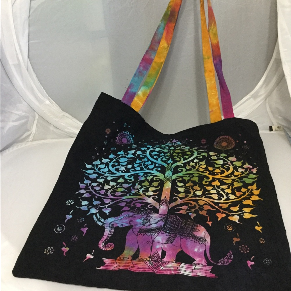 Elephant Tree of Life Tote Bag